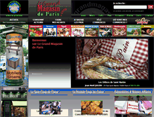 Tablet Screenshot of legrandmagasindeparis.com